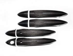 Dodge Hornet Exterior Door Handle Set - Carbon Fiber - Feroce Carbon Dodge Hornet Exterior Door Handle Set - Carbon Fiber - Feroce Carbon